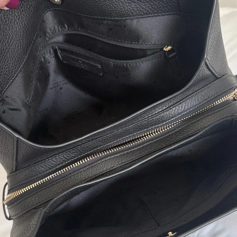 Kate Spade Midnight Black Shoulder Bag - Picture 4 of 7